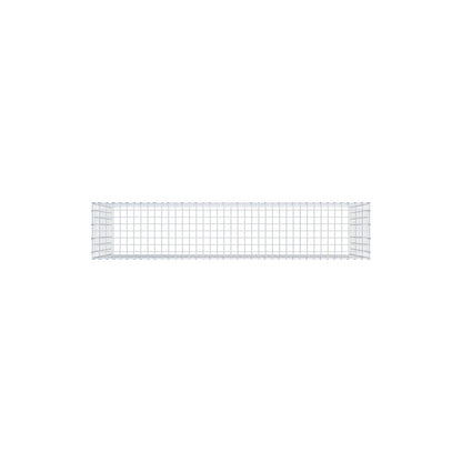 Gabião Tipo 3 200 cm x 100 cm x 40 cm (C x A x P), malhagem 5 cm x 10 cm, anel C