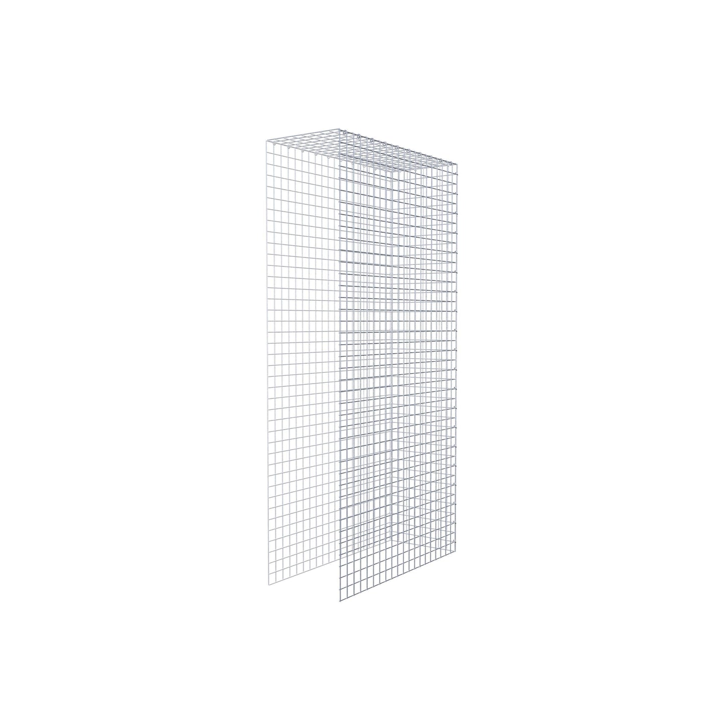 Fourche rapportée type 4 200 cm x 100 cm x 40 cm (L x H x P), mailles 5 cm x 5 cm, anneau C