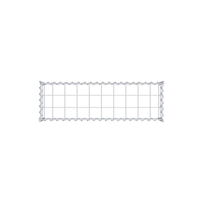 Gabbione aggiuntivo tipo 3 100 cm x 20 cm x 30 cm (L x A x P), maglia 10 cm x 10 cm, spirale