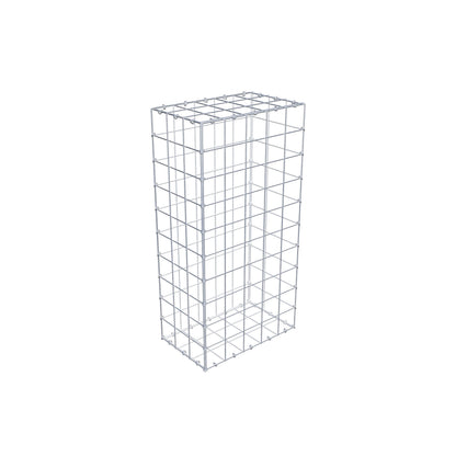 Gabião 100 cm x 30 cm x 50 cm (C x A x P), malhagem 10 cm x 10 cm, anel C