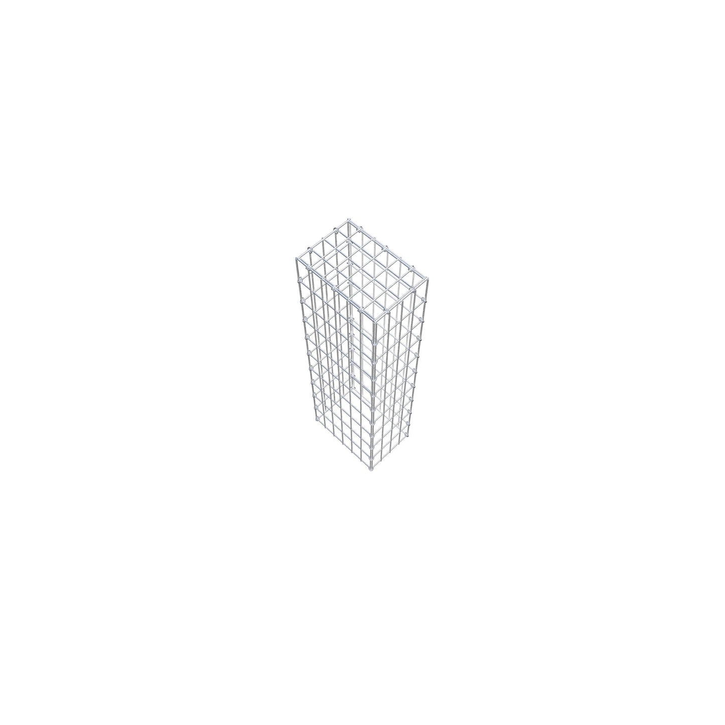 Fourche rapportée type 3 100 cm x 30 cm x 20 cm (L x H x P), mailles 5 cm x 10 cm, anneau C