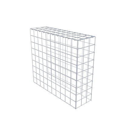 Anbaugabione Typ 4 100 cm x 90 cm x 30 cm (L x H x T), Maschenweite 10 cm x 10 cm, C-Ring