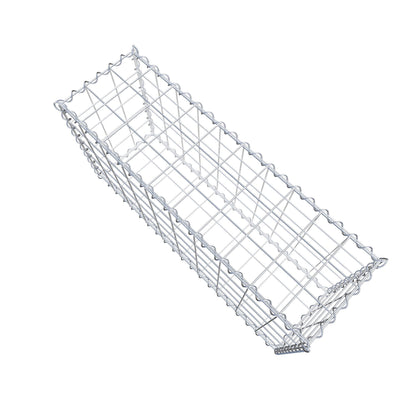 Set di 2 gabbioni 100 cm x 50 cm x 30 cm (L x A x P), maglia 10 x 10 cm, spirale