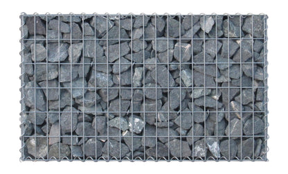 Gabião 100 cm x 60 cm x 30 cm (C x A x P), malhagem 5 cm x 10 cm, espiral