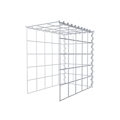 Anbaugabione Typ 4 50 cm x 50 cm x 30 cm (L x H x T), Maschenweite 10 cm x 10 cm, Spirale