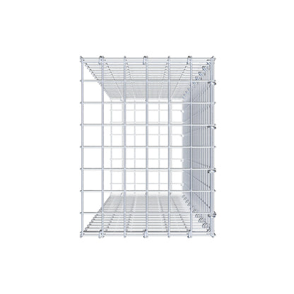 Gabião Tipo 2 100 cm x 30 cm x 40 cm (C x A x P), malhagem 5 cm x 5 cm, anel C