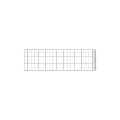Gabião Tipo 4 100 cm x 20 cm x 30 cm (C x A x P), malhagem 5 cm x 5 cm, anel C