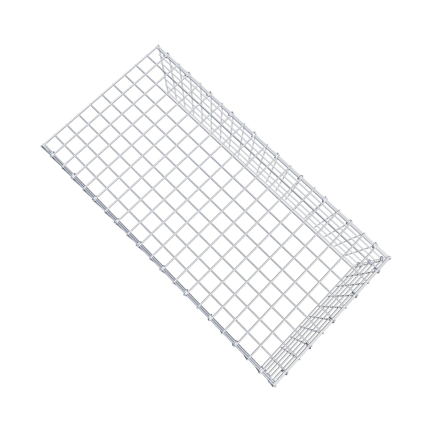 Gabião Tipo 4 100 cm x 30 cm x 50 cm (C x A x P), malhagem 5 cm x 5 cm, anel C