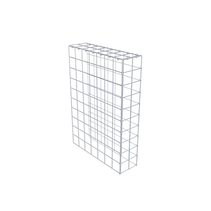 Gabião Tipo 4 100 cm x 70 cm x 20 cm (C x A x P), malhagem 10 cm x 10 cm, anel C