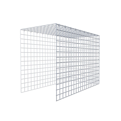 Gabião Tipo 4 100 cm x 70 cm x 50 cm (C x A x P), malhagem 5 cm x 5 cm, anel C