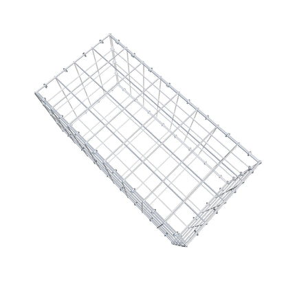 Gabião 80 cm x 40 cm x 40 cm (C x A x P), malhagem 10 cm x 10 cm, anel C