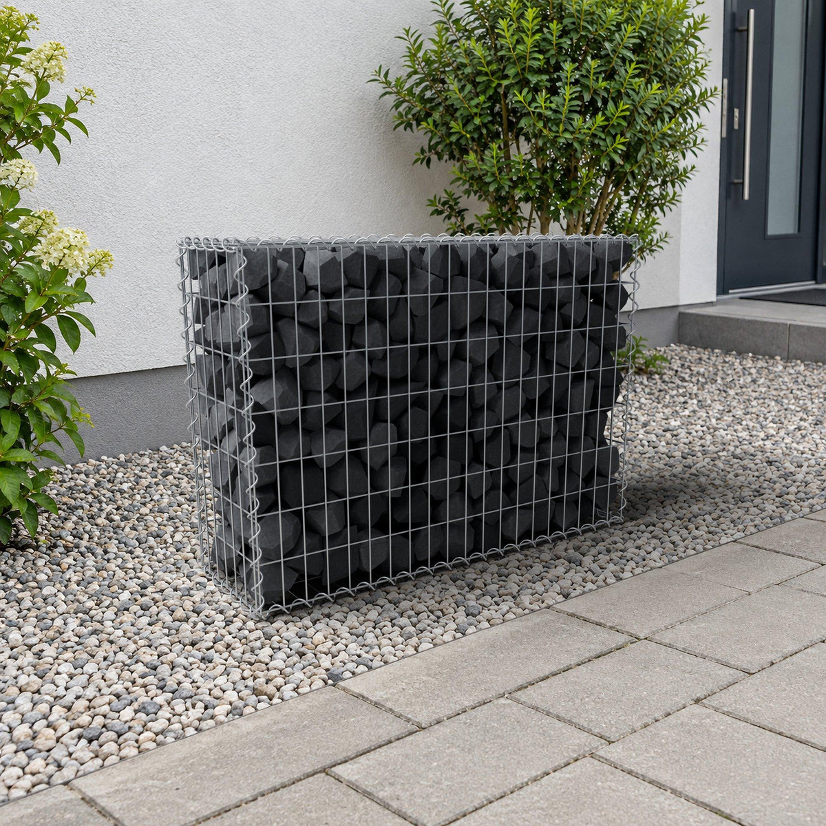 Gabbione 100 cm x 70 cm x 30 cm (L x H x P), maglia 5 cm x 10 cm, spirale