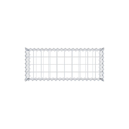 Gabião 100 cm x 30 cm x 40 cm (C x A x P), malhagem 10 cm x 10 cm, espiral