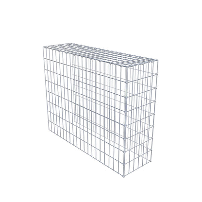 Anbaugabione Typ 4 100 cm x 80 cm x 30 cm (L x H x T), Maschenweite 5 cm x 10 cm, C-Ring