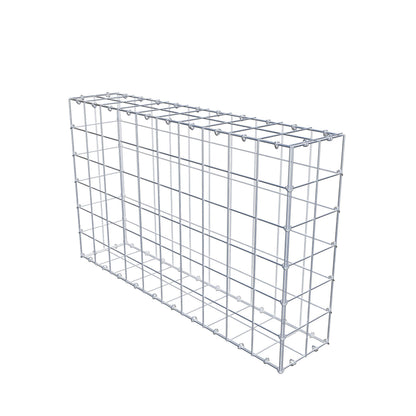 Gabião 100 cm x 60 cm x 20 cm (C x A x P), malhagem 10 cm x 10 cm, anel C