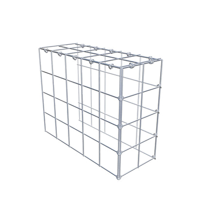 Gabião Tipo 4 50 cm x 40 cm x 20 cm (C x A x P), malhagem 10 cm x 10 cm, anel C