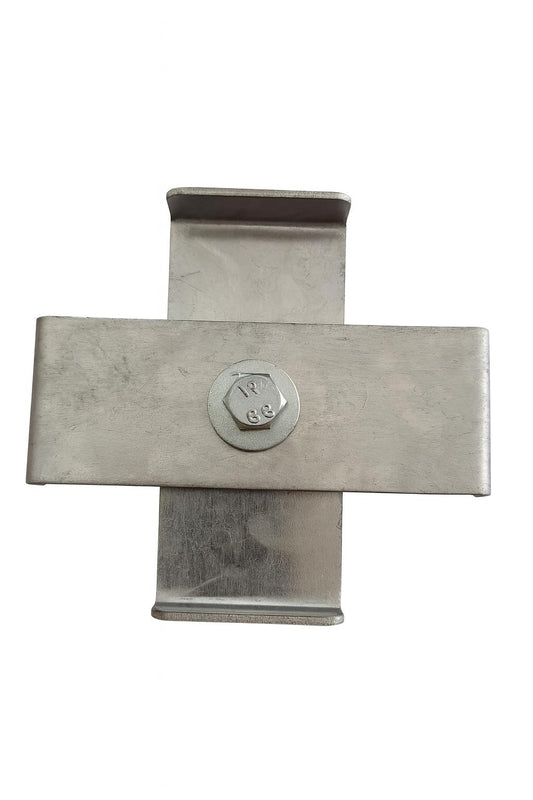 Morsetto per 10 x 10 cm, alluminio