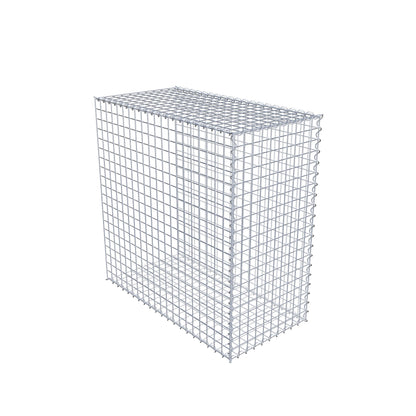 Gabbione aggiuntivo tipo 2 100 cm x 100 cm x 50 cm (L x A x P), dimensione maglia 5 cm x 5 cm, a spirale