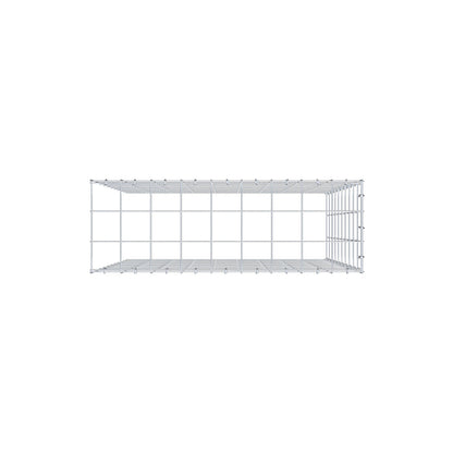 Anbaugabione Typ 4 100 cm x 90 cm x 30 cm (L x H x T), Maschenweite 10 cm x 10 cm, C-Ring