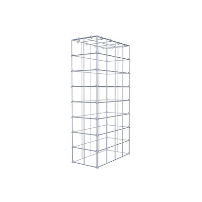 Gabião Tipo 3 80 cm x 40 cm x 20 cm (C x A x P), malhagem 10 cm x 10 cm, anel C