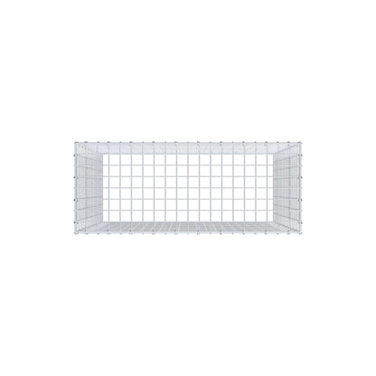 Gabião Tipo 3 100 cm x 100 cm x 40 cm (C x A x P), malhagem 5 cm x 5 cm, anel C