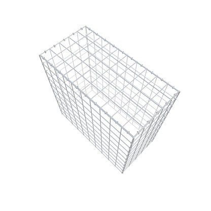 Gabbione aggiuntivo tipo 3 100 cm x 100 cm x 50 cm (L x H x P), maglia 10 cm x 10 cm, anello a C
