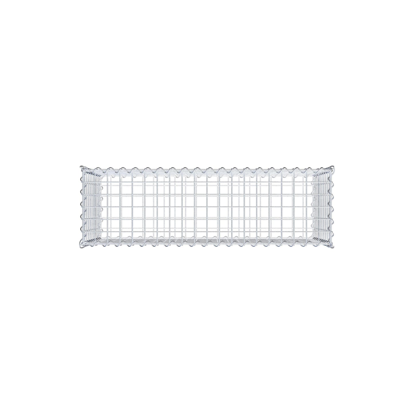 Set di 2 gabbioni 100 cm x 50 cm x 30 cm (L x A x P), maglia 5 x 5 cm, spirale