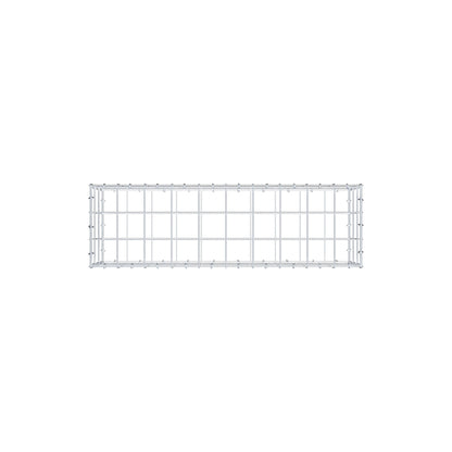 Gabion 100 cm x 30 cm x 30 cm (L x H x D), mesh size 10 cm x 10 cm, C-ring