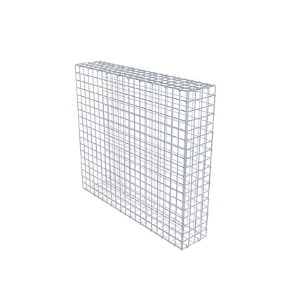 Gavión complementario de tipo 2 100 cm x 90 cm x 20 cm (L x A x P), malla 5 cm x 5 cm, anillo en C