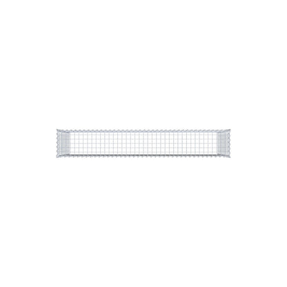 Gabbione aggiuntivo tipo 3 200 cm x 100 cm x 30 cm (L x H x P), dimensione maglia 5 cm x 5 cm, a spirale