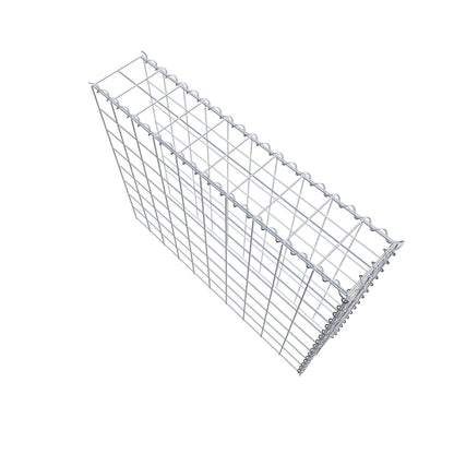 Gabião tipo 4 100 cm x 80 cm x 20 cm (C x A x P), malhagem 10 cm x 10 cm, espiral