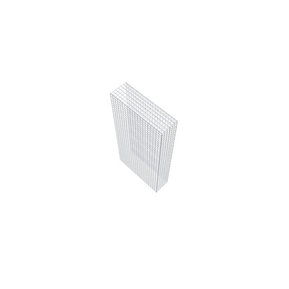 Gabbione aggiuntivo tipo 4 200 cm x 100 cm x 30 cm (L x H x P), maglia 5 cm x 5 cm, anello a C