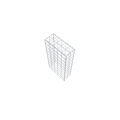 Fourche rapportée type 3 100 cm x 50 cm x 20 cm (L x H x P), mailles 10 cm x 10 cm, anneau C