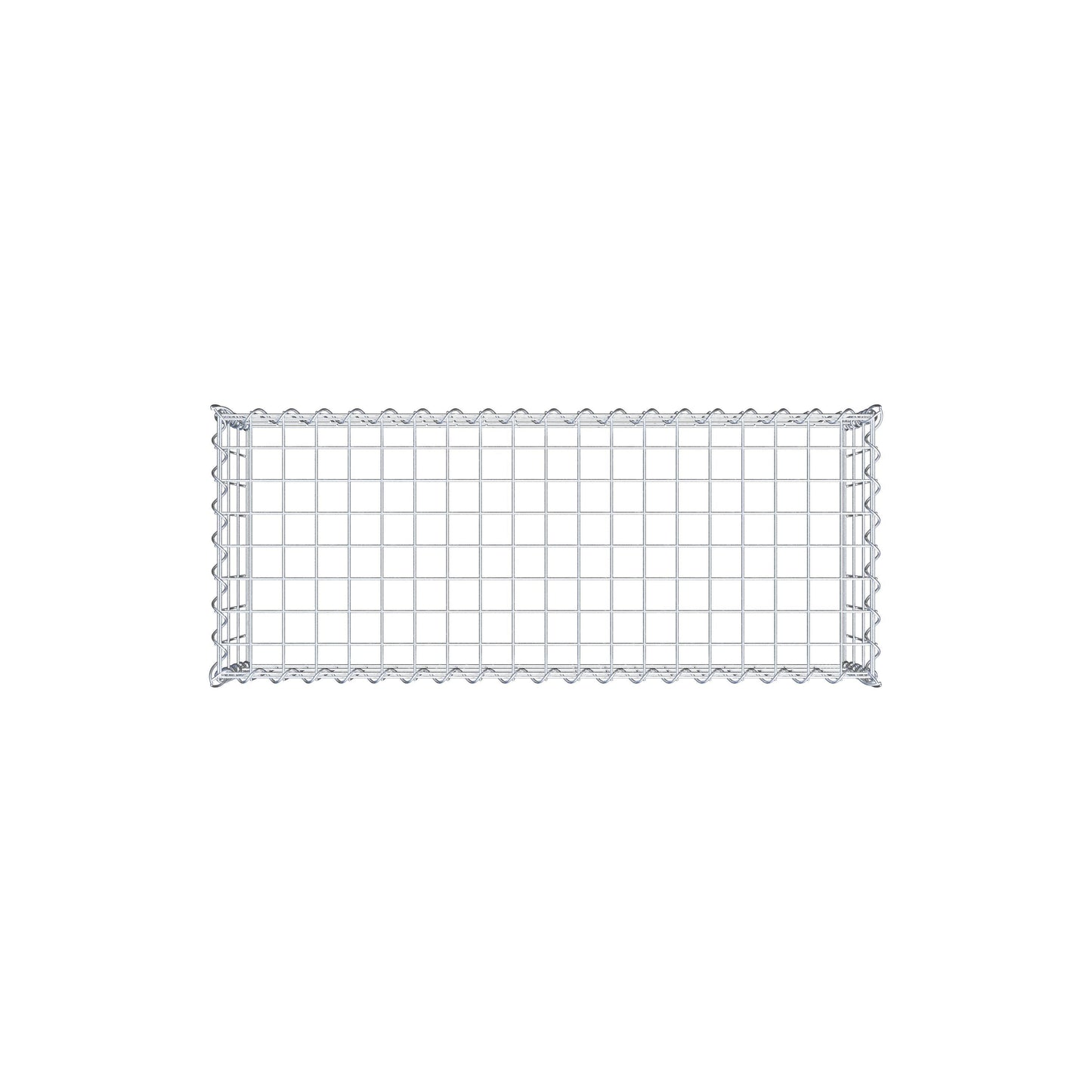 Gabião tipo 3 100 cm x 30 cm x 40 cm (C x A x P), malhagem 5 cm x 10 cm, espiral