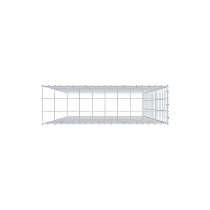Gabião Tipo 4 200 cm x 100 cm x 30 cm (C x A x P), malhagem 10 cm x 10 cm, anel C