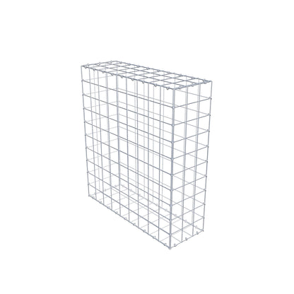 Gabião 100 cm x 90 cm x 30 cm (C x A x P), malhagem 10 cm x 10 cm, anel C