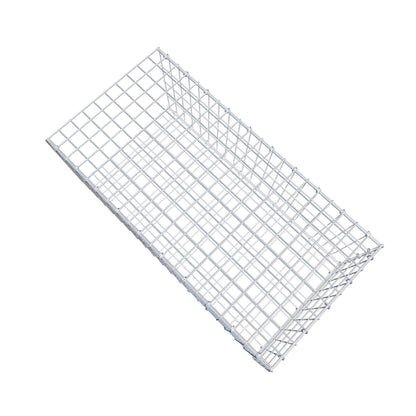 Gabião tipo 2 100 cm x 40 cm x 50 cm, malhagem 5 cm x 10 cm, anel C