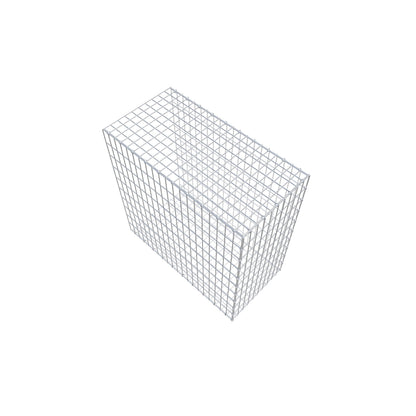 Gabião Tipo 2 100 cm x 100 cm x 50 cm, malhagem 5 cm x 10 cm, anel C