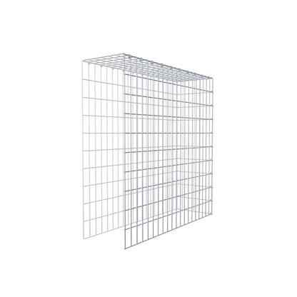 Gabião Tipo 4 100 cm x 100 cm x 30 cm (C x A x P), malhagem 5 cm x 10 cm, anel C