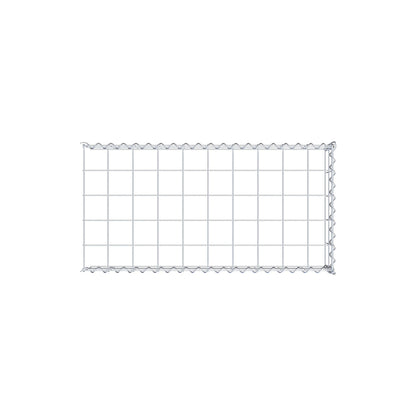 Anbaugabione Typ 4 100 cm x 20 cm x 50 cm (L x H x T), Maschenweite 10 cm x 10 cm, Spirale