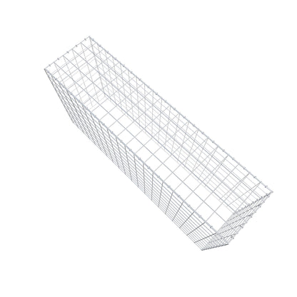 Anbaugabione Typ 3 200 cm x 100 cm x 50 cm (L x H x T), Maschenweite 10 cm x 10 cm, C-Ring