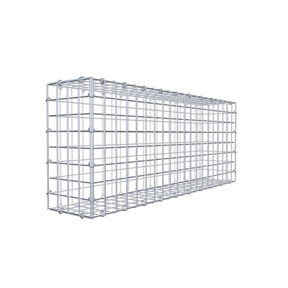Gabion 100 cm x 40 cm x 20 cm (L x H x D), maskestørrelse 5 cm x 5 cm, C-ring
