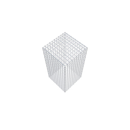 Gabião Tipo 3 100 cm x 50 cm x 50 cm (C x A x P), malhagem 5 cm x 5 cm, anel C