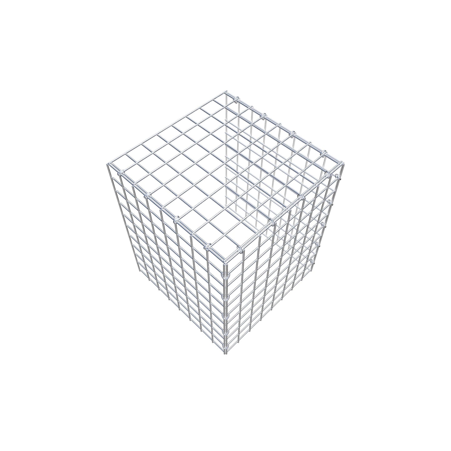 Gabião Tipo 4 50 cm x 40 cm x 40 cm (C x A x P), malhagem 5 cm x 5 cm, anel C