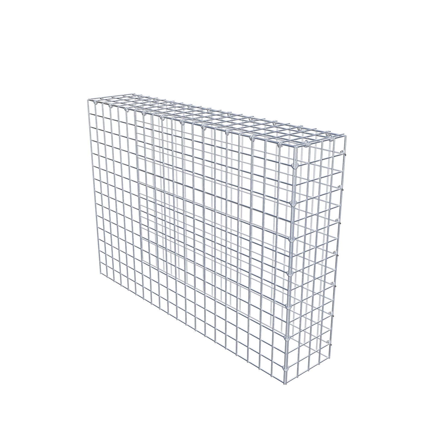 Opzetpaal type 4 100 cm x 70 cm x 20 cm (L x H x D), maaswijdte 5 cm x 5 cm, C-ring