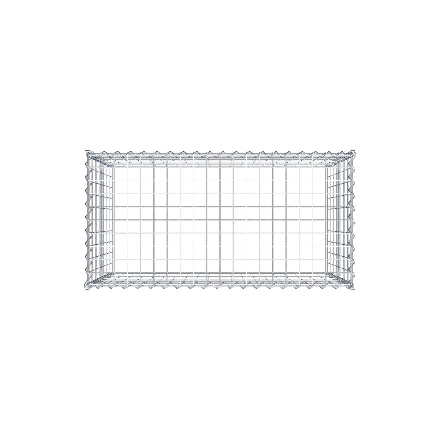 Gavión complementario tipo 3 100 cm x 70 cm x 50 cm (L x A x P), malla 5 cm x 10 cm, espiral