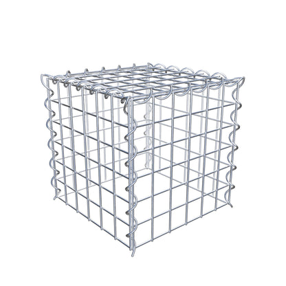 Add-on schanskorf type 3 30 cm x 30 cm x 30 cm (L x H x D), maaswijdte 5 cm x 5 cm, spiraalvormig