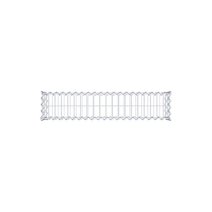 Gabion 100 cm x 20 cm x 20 cm (L x H x D), mesh size 5 cm x 10 cm, spiral