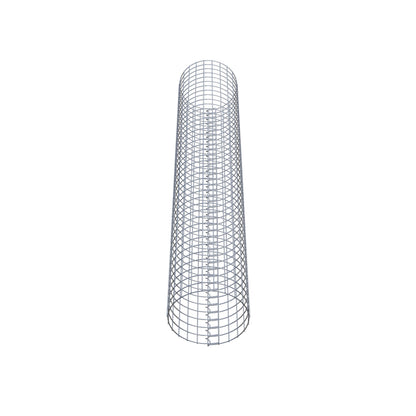 Gabionensäule rund 37 cm Durchmesser, 200 cm Höhe, Maschenweite 5 cm x 5 cm