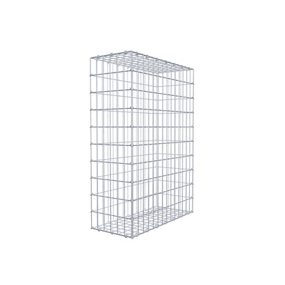 Gabião 100 cm x 70 cm x 30 cm (C x A x P), malhagem 5 cm x 10 cm, anel C